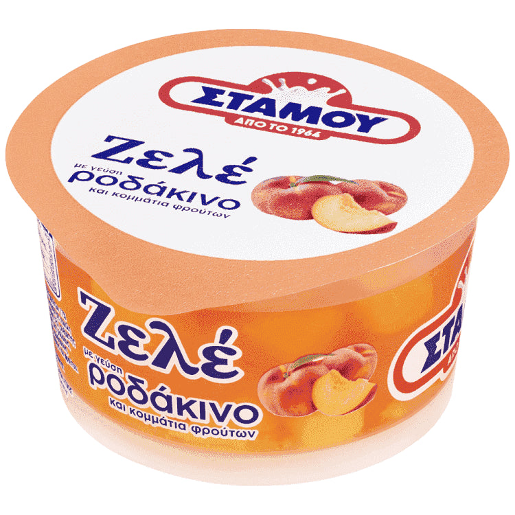 Στάμου Ζελέ Ροδάκινο & Φράουλα 165gr