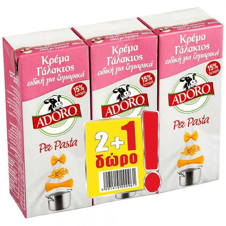 Adoro Per Pasta 200ml 2+1 Δώρο