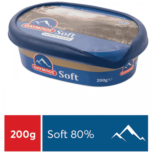 Όλυμπος Soft Αγελάδος 80% 200gr
