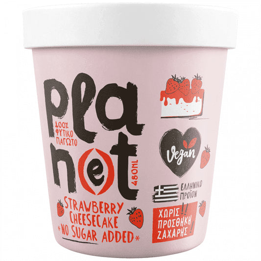 Plan(e)t Strawberry Cheesecake No Sugar 305gr