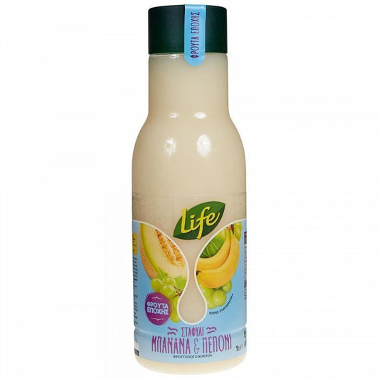 Life Πεπόνι Μπανάνα Σταφύλι Μπ. 1lt
