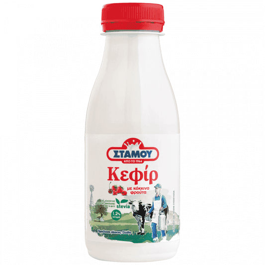 Στάμου Κεφίρ Κόκκινα Φρούτα 330ml