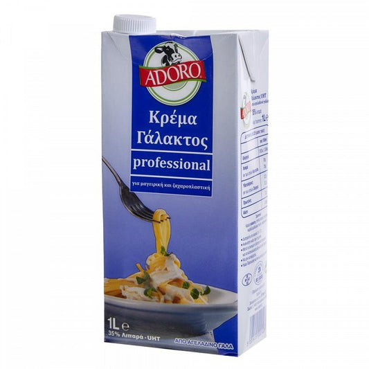 Adoro Κρέμα Γάλακτος 35% Λιπαρά 1lt