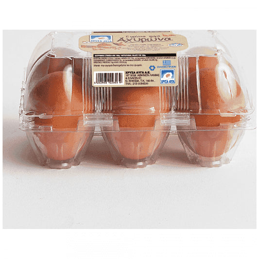 Χρυσά Αυγά Αχυρώνα 6άδα 53-63g (M)