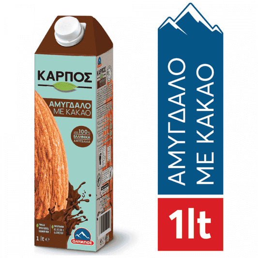 Όλυμπος Γάλα Αμυγδάλου Κακάο 1lt