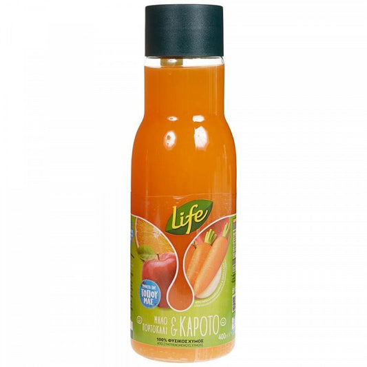 Life Μήλο - Πορτοκάλι - Καρότο 400ml