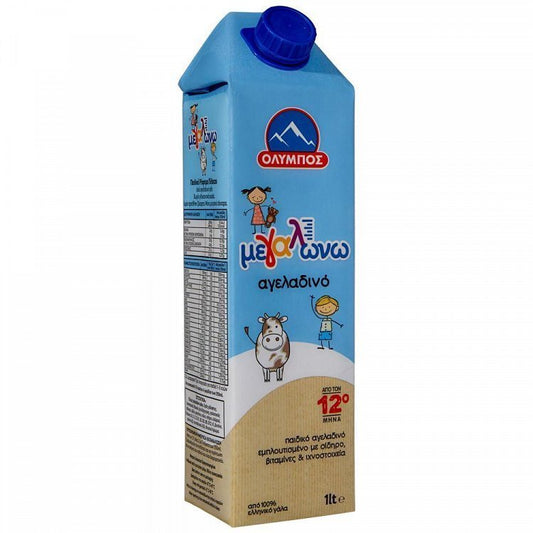 Όλυμπος Μεγαλώνω Γάλα Αγελάδος 1 lt