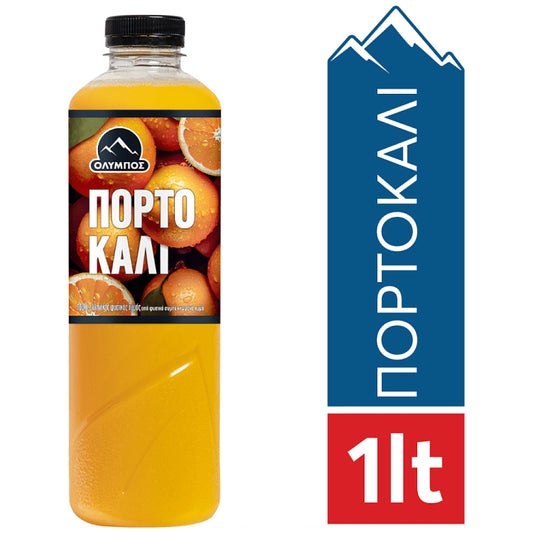 Όλυμπος Φυσικός Χυμός Πορτοκάλι 1lt