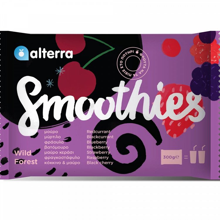 Alterra Smoothies Φρούτα Του Δάσους 300gr