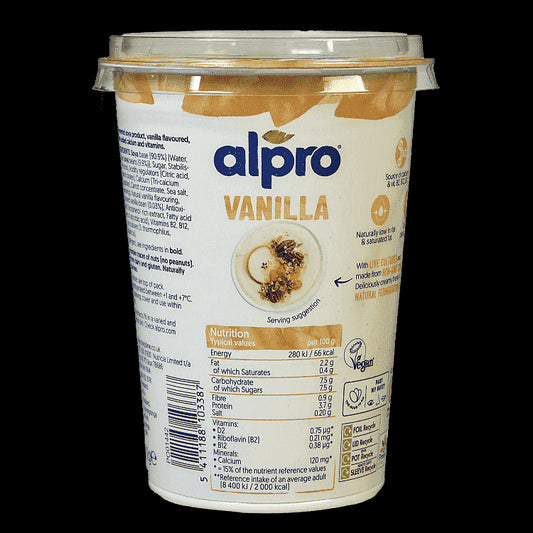 Alpro Φυτικό Eπιδόρπιο Σόγιας Bανίλιας 500gr