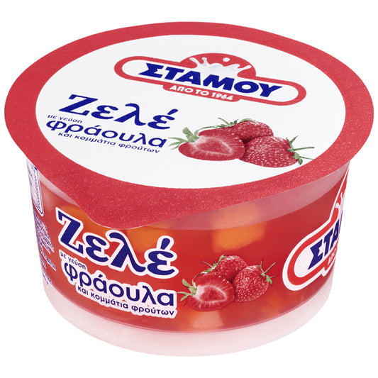 Στάμου Ζελέ Φράουλα 165gr